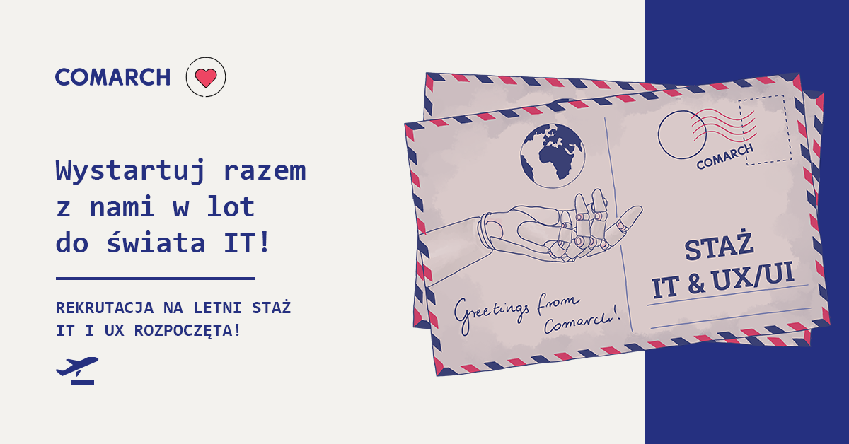 Zaproszenie na program stażowy COMARCH