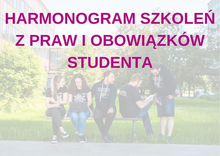 Szkolenie z praw i obowiązków Studenta