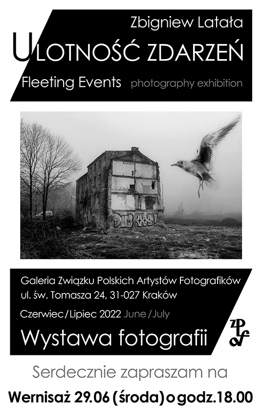 Zaproszenie na wystawę fotografii
