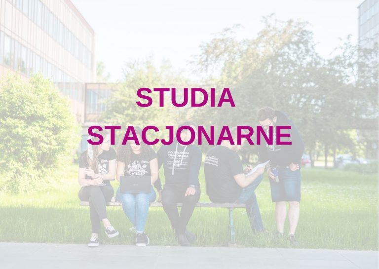Rozkład zajęć dla studiów stacjonarnych