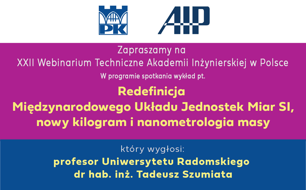 Zaproszenie na webinar – wykład prof. Tadeusza Szumiata